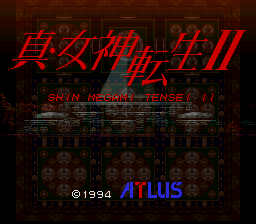 Shin Megami Tensei II (Japan)